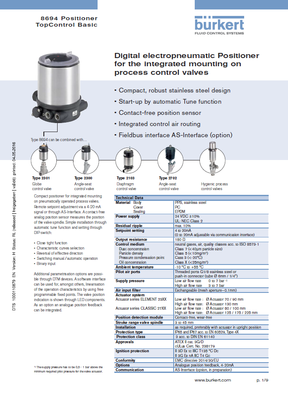 Bürkert 00227422 調(diào)節(jié)閥產(chǎn)品報價及技術(shù)咨詢指南